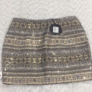 Red Dress boutique Shiny Night Club Party Skirt